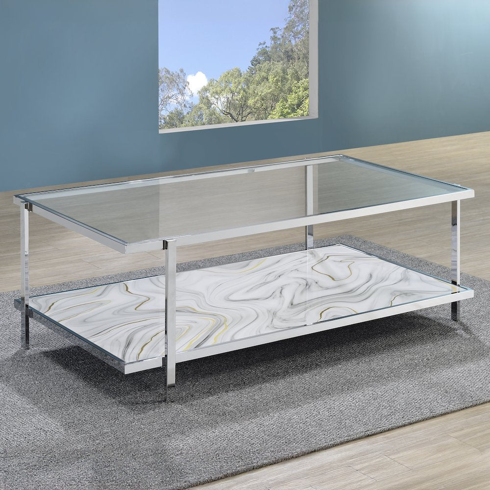 Mika Rectangle Cocktail Table