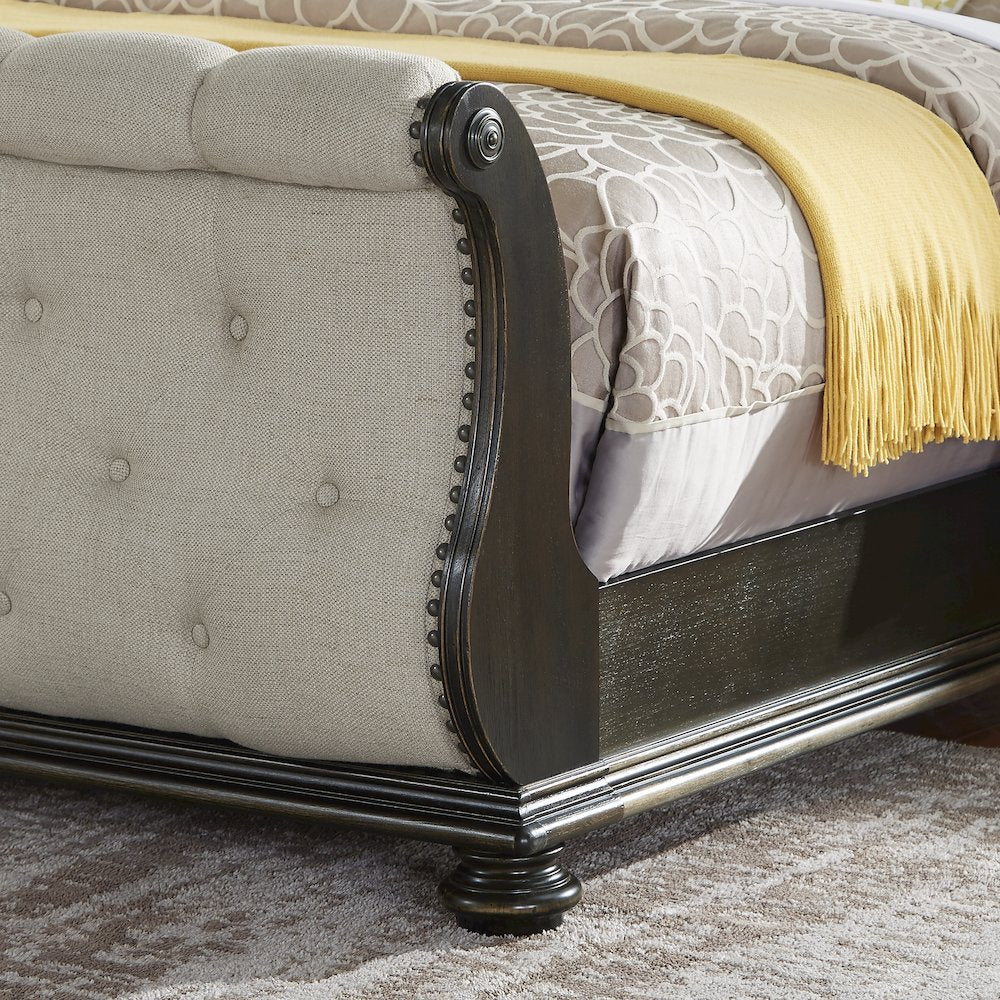 Rhapsody Queen Sleigh 6pc Bedroom Set