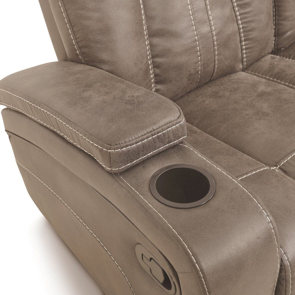 Marlow Sand Manual Recliner Sofa