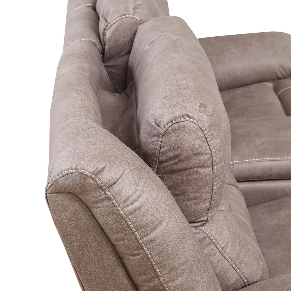 Aria Power Recliner Console - Desert Sand