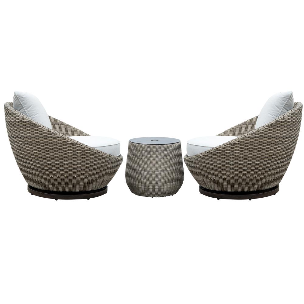 Adeline Wicker Patio 3-Pack