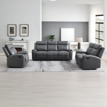 Gaston 3-Piece Manual Reclining Set