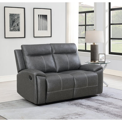 Gaston Manual Reclining Loveseat