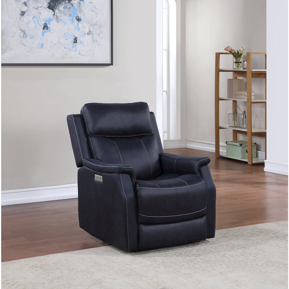 Valencia 3 Piece Dual Power Reclining Set - Ocean