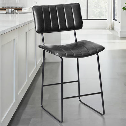 Tribeca Black Counter Stool