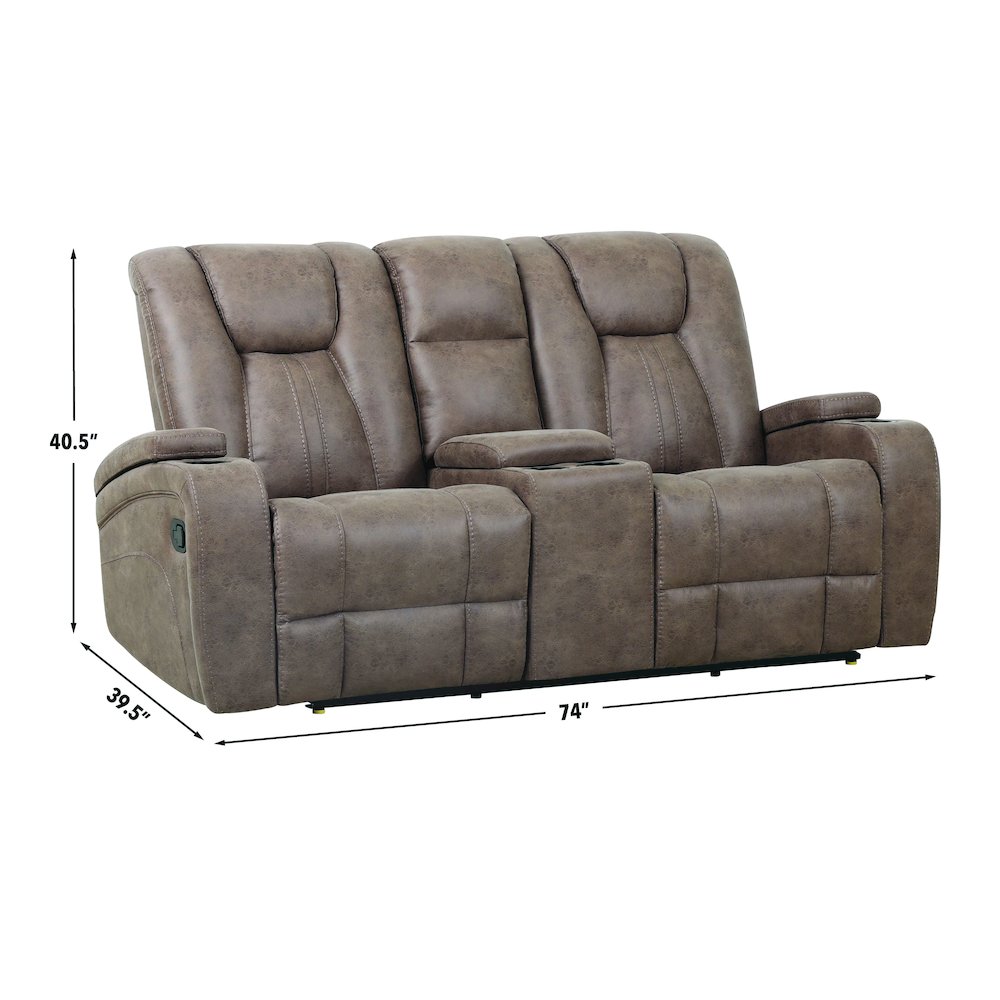Marlow Sand 2PC Manual Reclining Set