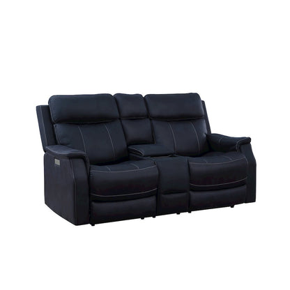 Valencia 3 Piece Dual Power Reclining Set - Ocean