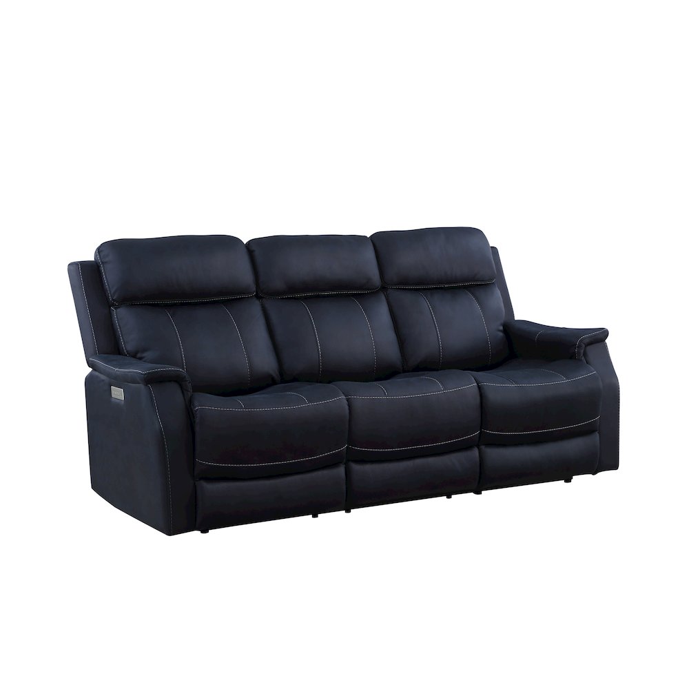 Valencia 3 Piece Dual Power Reclining Set - Ocean