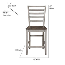 Abacus Counter Chair - set of 2