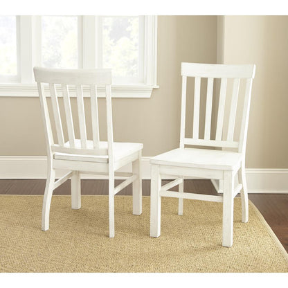 Cayla White Side Chair - set of 2