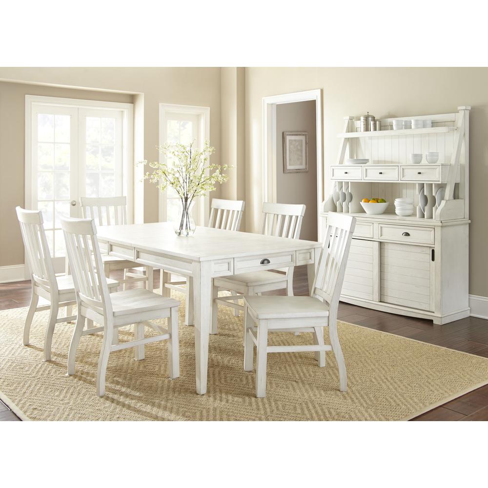 Cayla White Side Chair - set of 2