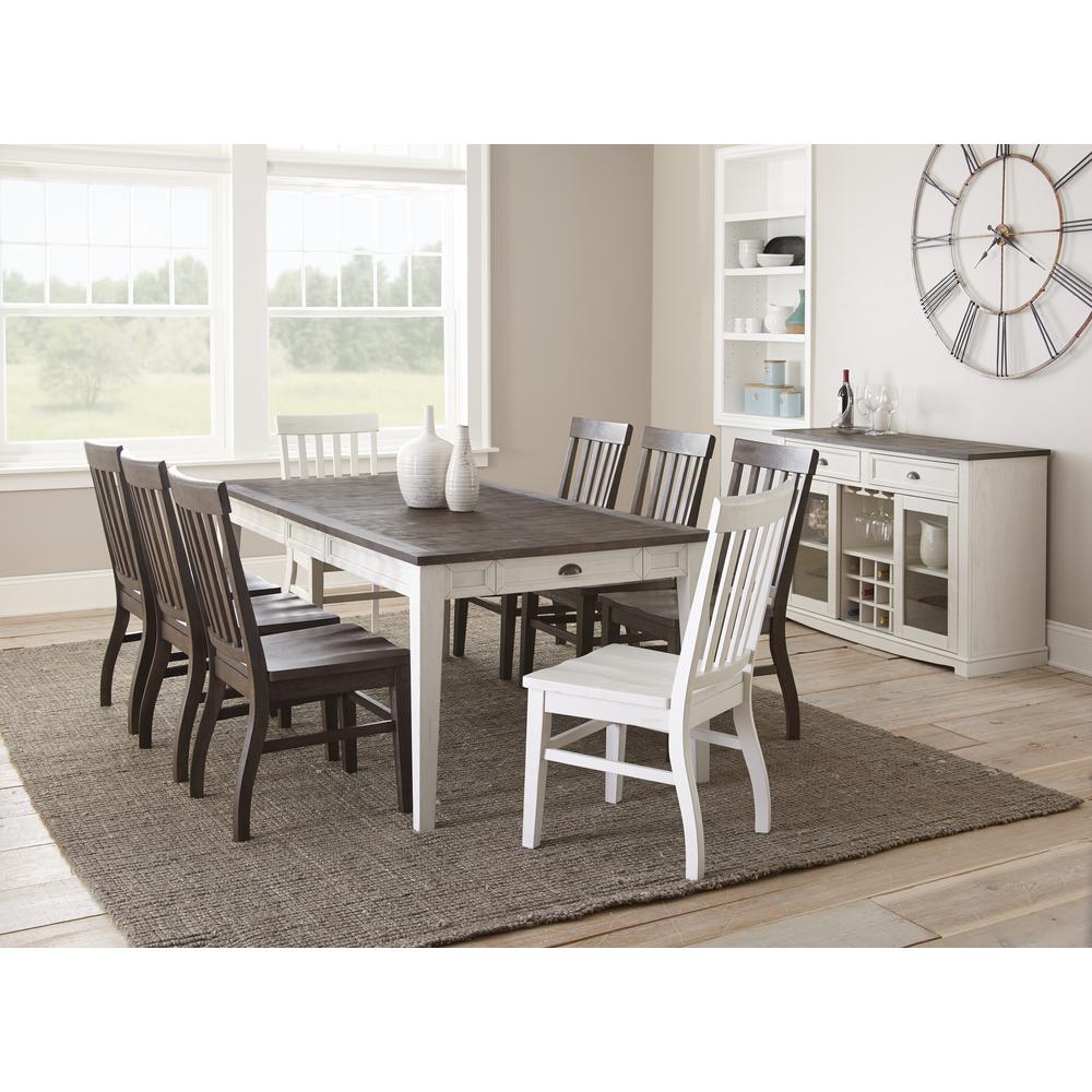 Cayla White Side Chair - set of 2