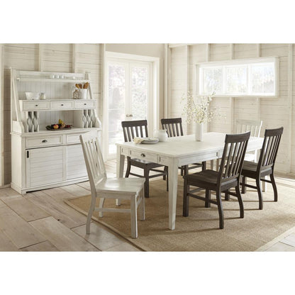 Cayla White Side Chair - set of 2