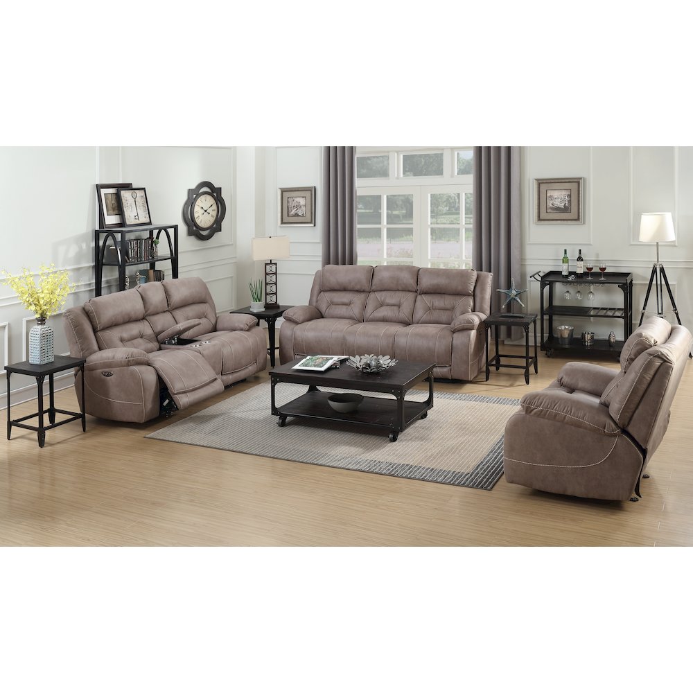 Aria Power Recliner Sofa - Desert Sand