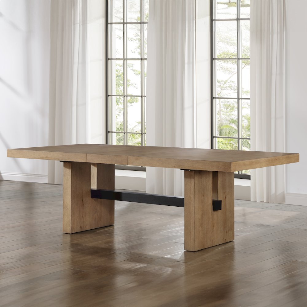 Aubrey 78-96" Dining Table w/18" Leaf
