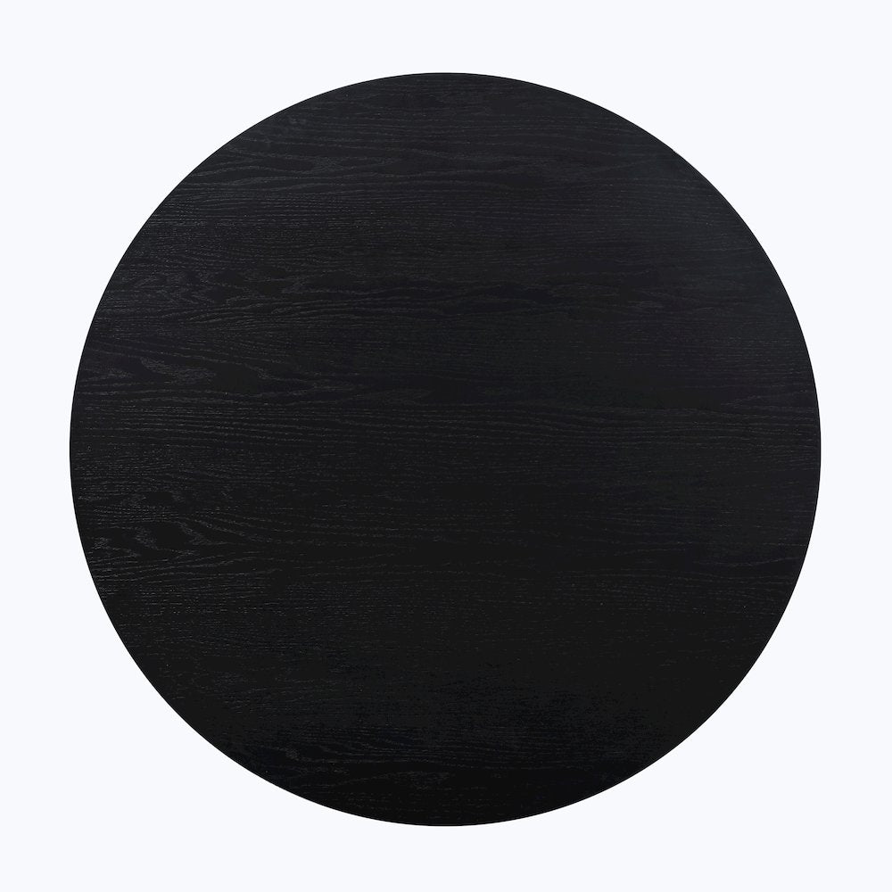 Magnolia Black 5PC Round Dining Set