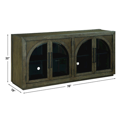 Burlington 70" Cathedral Doored Server