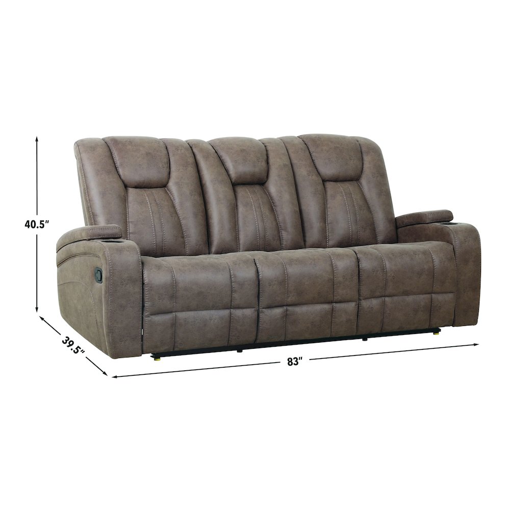Marlow Sand 2PC Manual Reclining Set