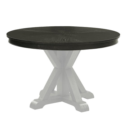 Rylie Dining Table, Black Finish