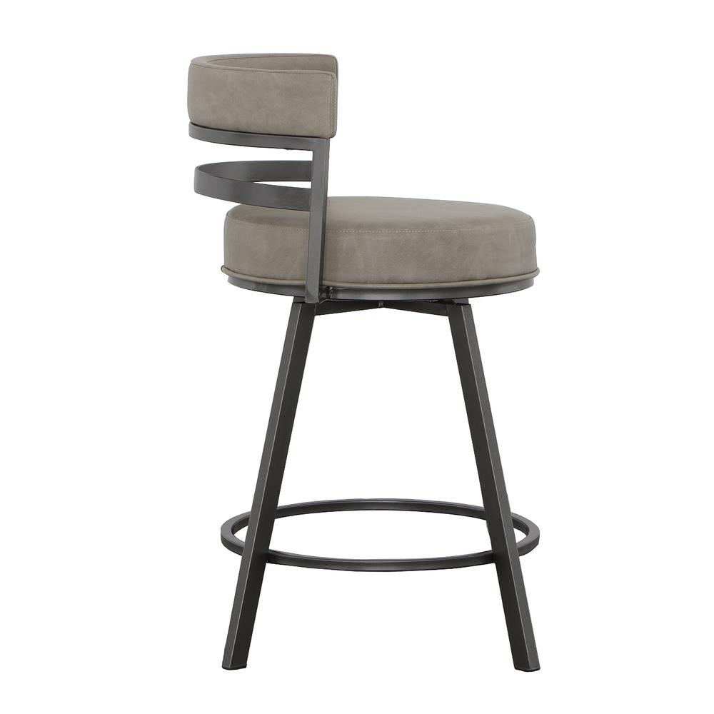 Gene Swivel 24-inch Swivel Counter Stool