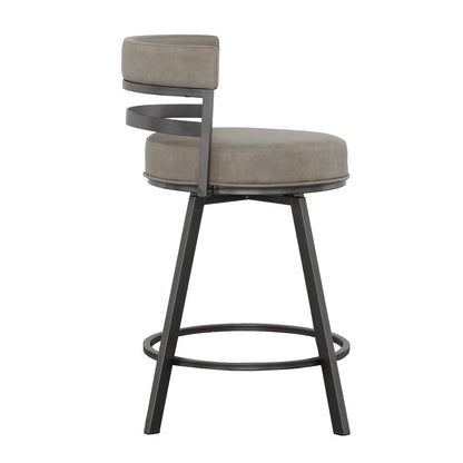 Gene Swivel 24-inch Swivel Counter Stool