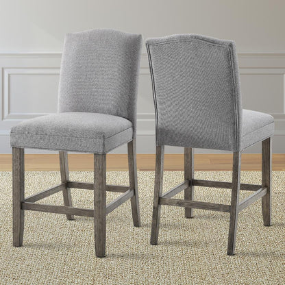 Grayson Counter Chair Gray - set of 2