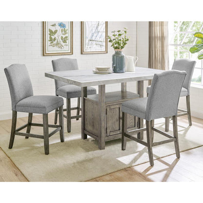 Grayson Counter Chair Gray - set of 2