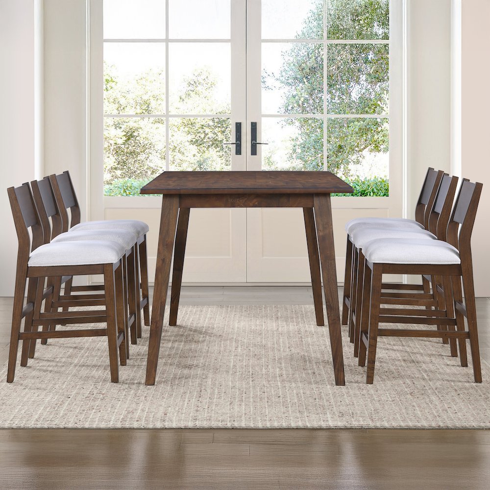 Canton 7PC Counter Dining Set