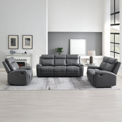 Gaston Manual Reclining Loveseat
