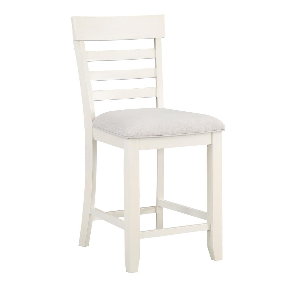 Hyland 24 inch Counter Stool, White