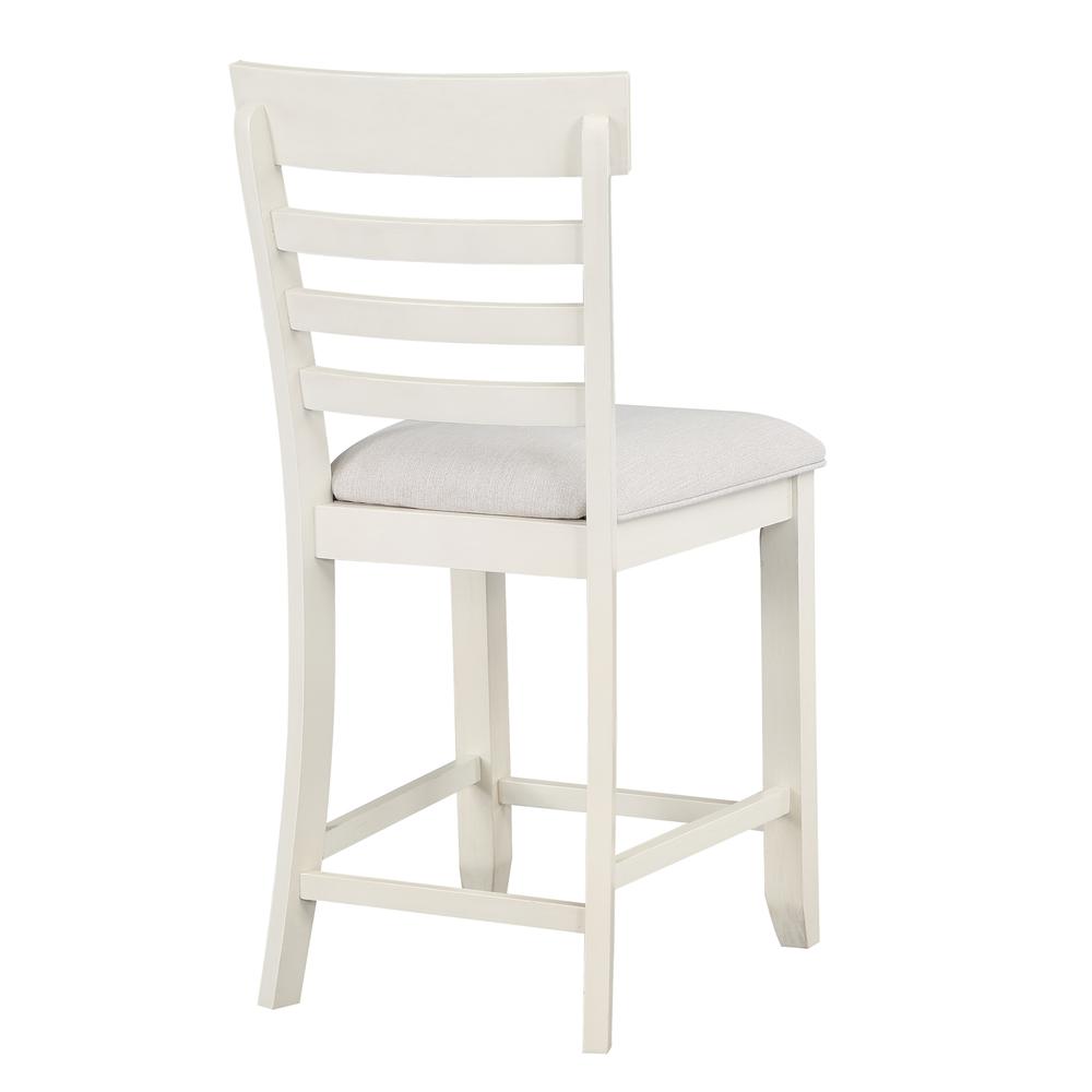 Hyland 24 inch Counter Stool, White