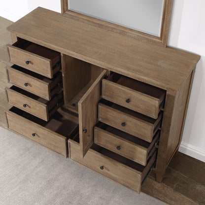 Riverdale Dresser and Mirror Set