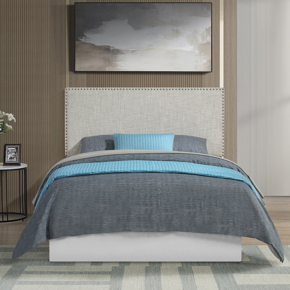Hadley Cream Linen Queen/Full Headboard