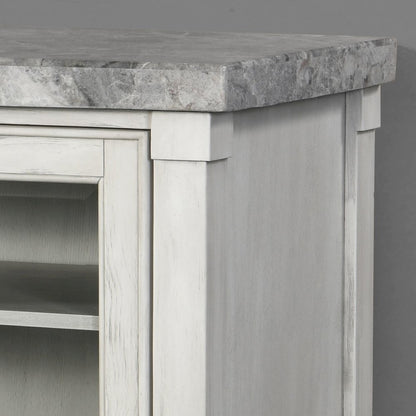 Canova Gray Marble Top Server
