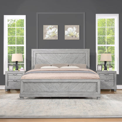 Montana King 3 pc Set(2 NS+Bed)