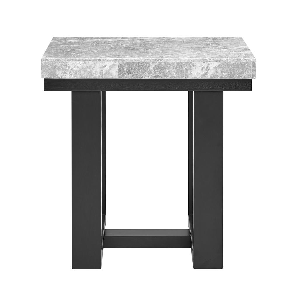 Lucca Gray  Marble 3pc Occasional Set