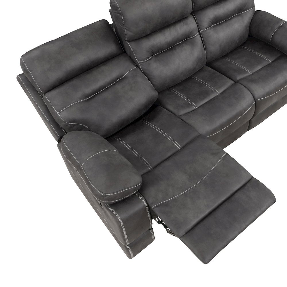 Rudger Gray Manual Sofa
