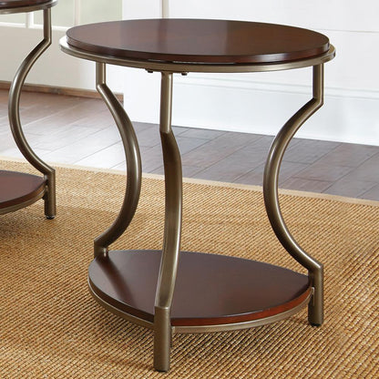 Miles Round End Table