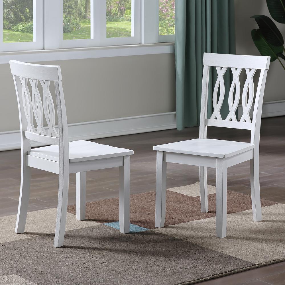 Naples Side Chair, White