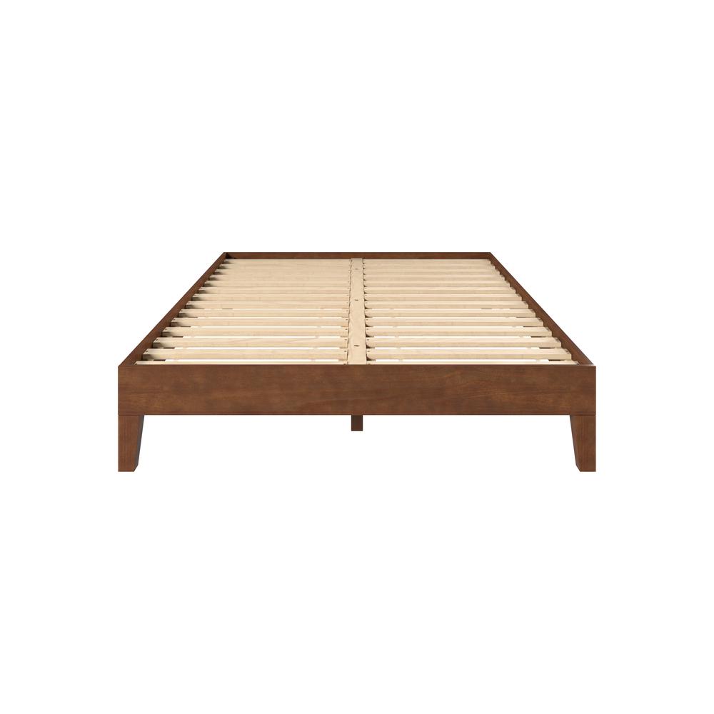 Nix Solid Wood Full Platform bed, Natural