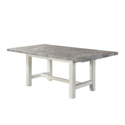 Canova 5pc Dining Gray Marble