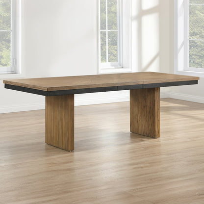 Roatan 80-96" Table with 16-inch Self-Storing Leaf
