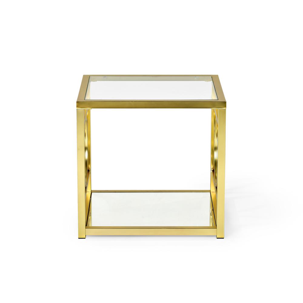 Olympia End Table Gold