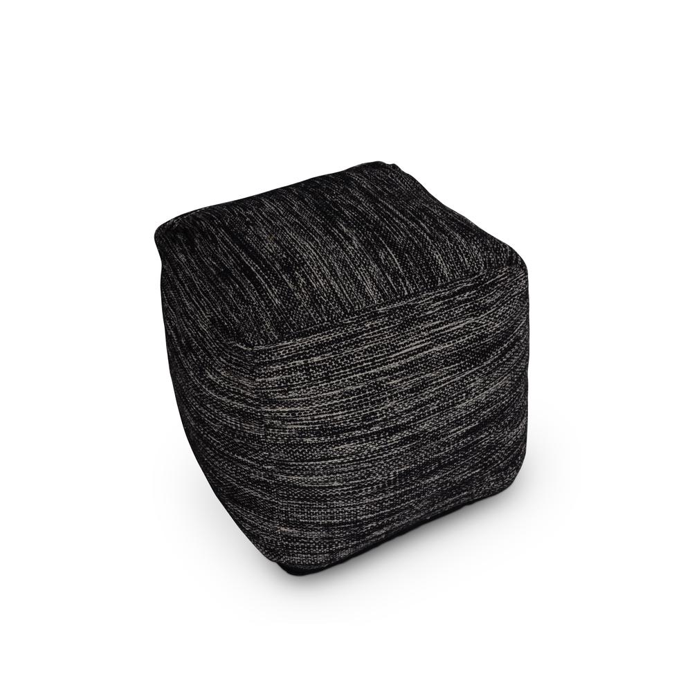 Omari Square Handwoven  Pouf