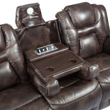 Oportuna Dual Power Sofa with/Drop Down Table