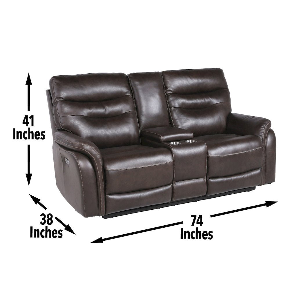Fortuna Recliner Console Love
