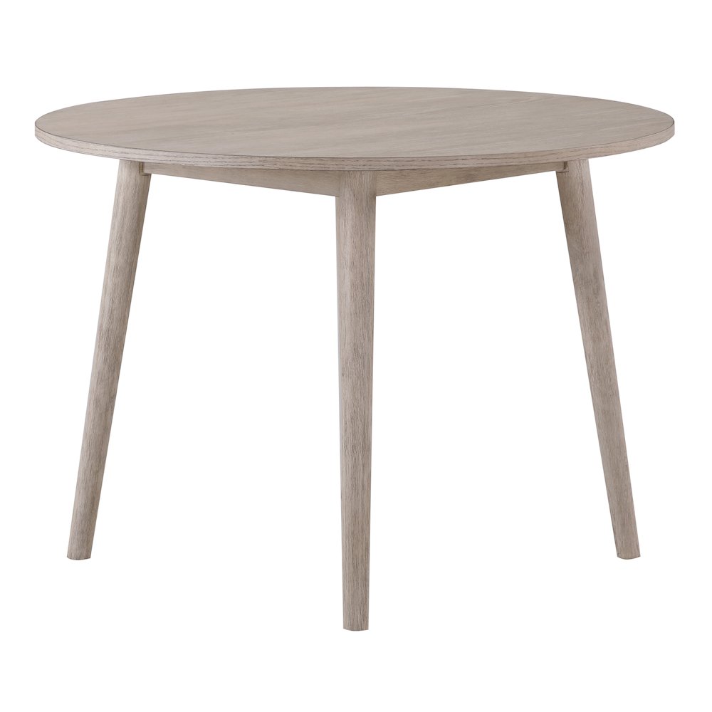 Willow 5-Piece 42" Round Dining Set, Tan