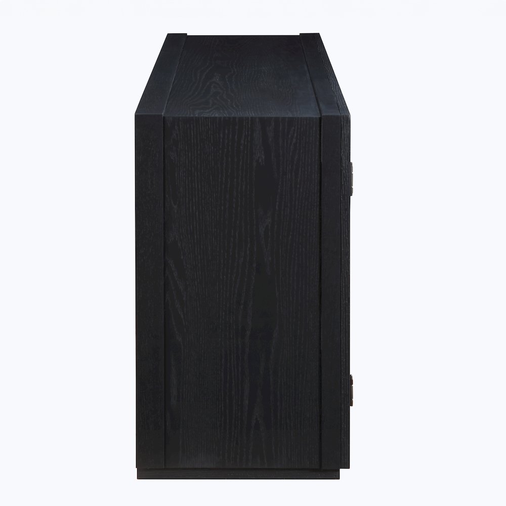 Magnolia Cathedral Doored Server, Black