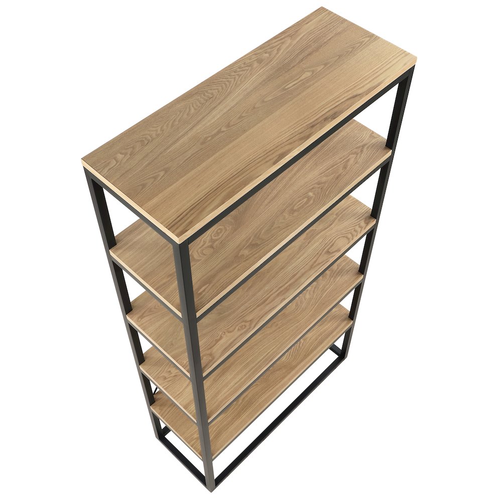 Magnolia Black Bookcase