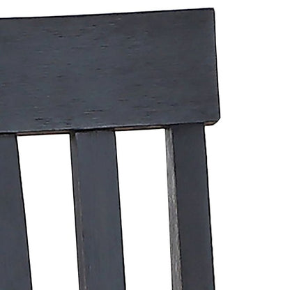 Raven Noir Dining Table and 4 Chairs